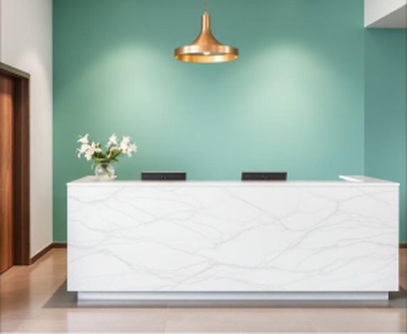Marble Reception Clinic clinic space